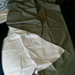 ARMY/KHAKI GREEN BLACKOUT CURTAINS